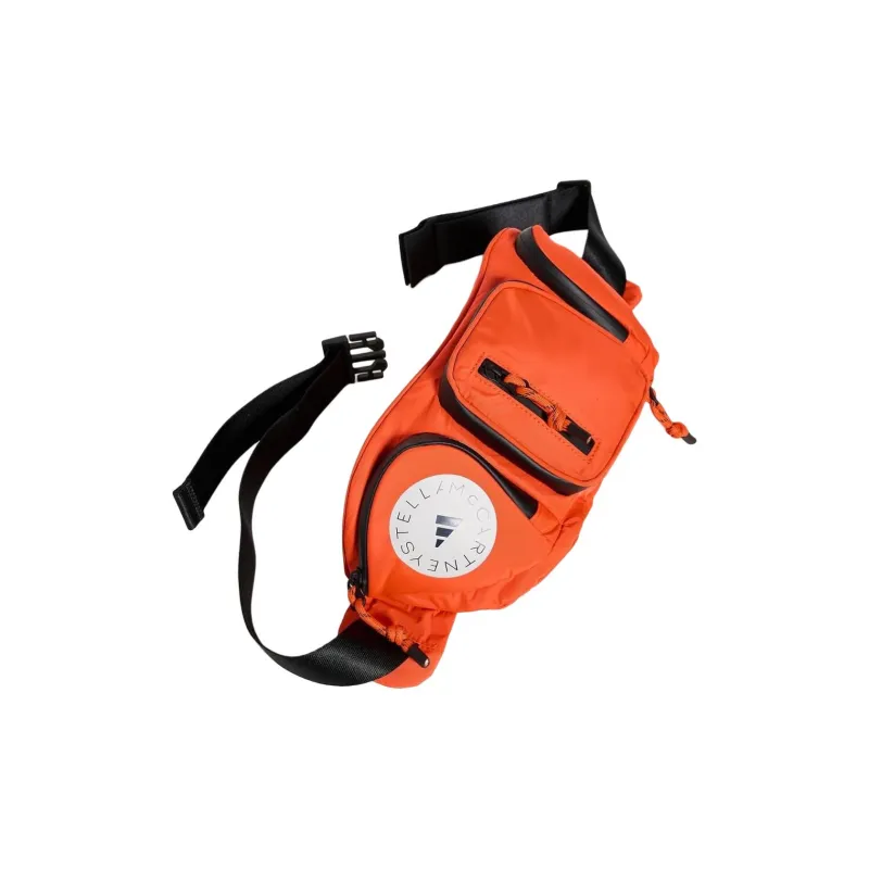 Adidas Recycled Material Polyester Fanny Pack Regular Women's Bright Orange-3