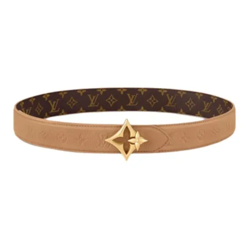 LOUIS VUITTON Leather Belts Women's