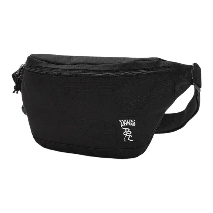 Vans Year Of The Rabbit Chinese Zodiac Collaboration Polyester Fanny Pack Crossbody Bags Small Size Unisex Black-2