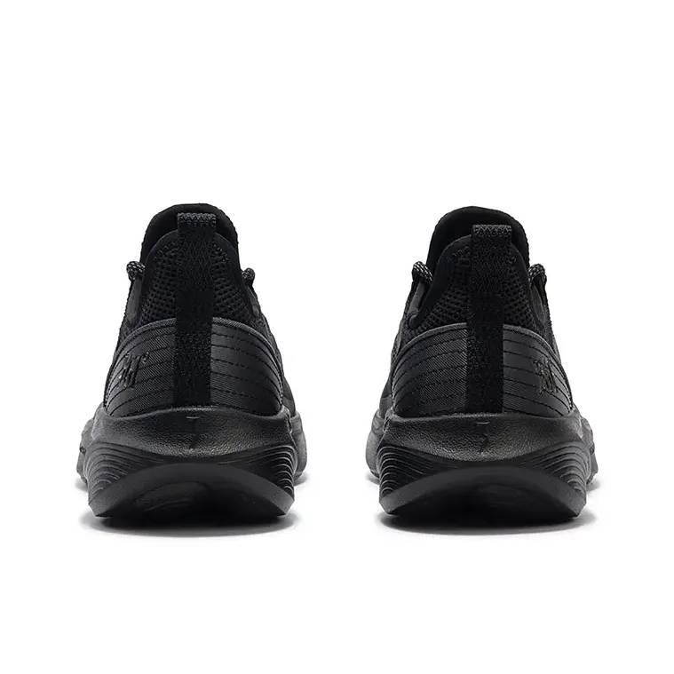 361° N40 Breathable Lightweight Low Top Casual Running Shoes Men's Obsidian Black-3