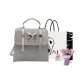 Silver+Exclusive Shopping Bag+Greeting Card+Dried Flower