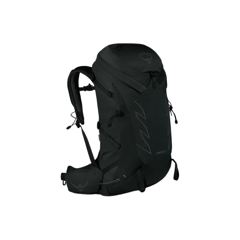 OSPREY Recycled Nylon Outdoor Hiking Bag Backpacks Regular Women's Black-0