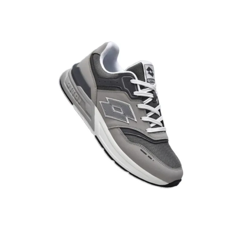 LOTTO Anti Slip Wear Resistant Low Top Casual Shoes Men's Gray-2
