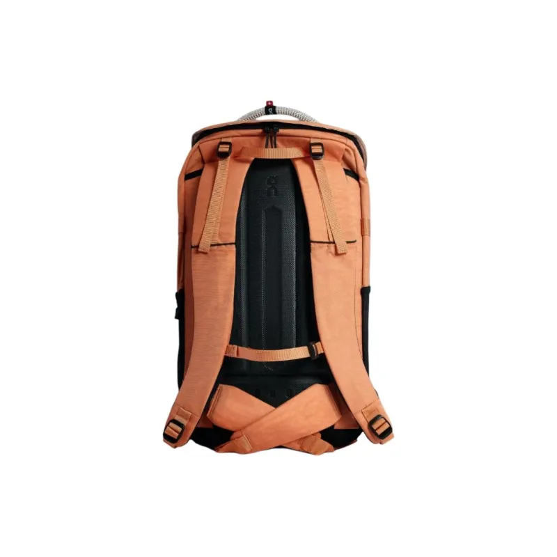 On Recycled Ocean Plastic Backpack Regular Unisex Orange-1
