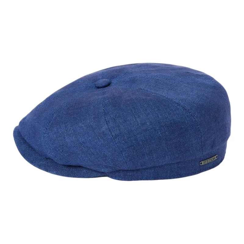 STETSON Linen Berets Unisex Blue-2