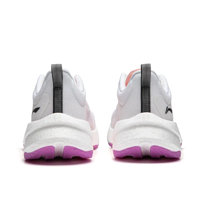 LINING Super Light 21 Running Shoes Women's Low Top Standard White/Wisteria Purple-5