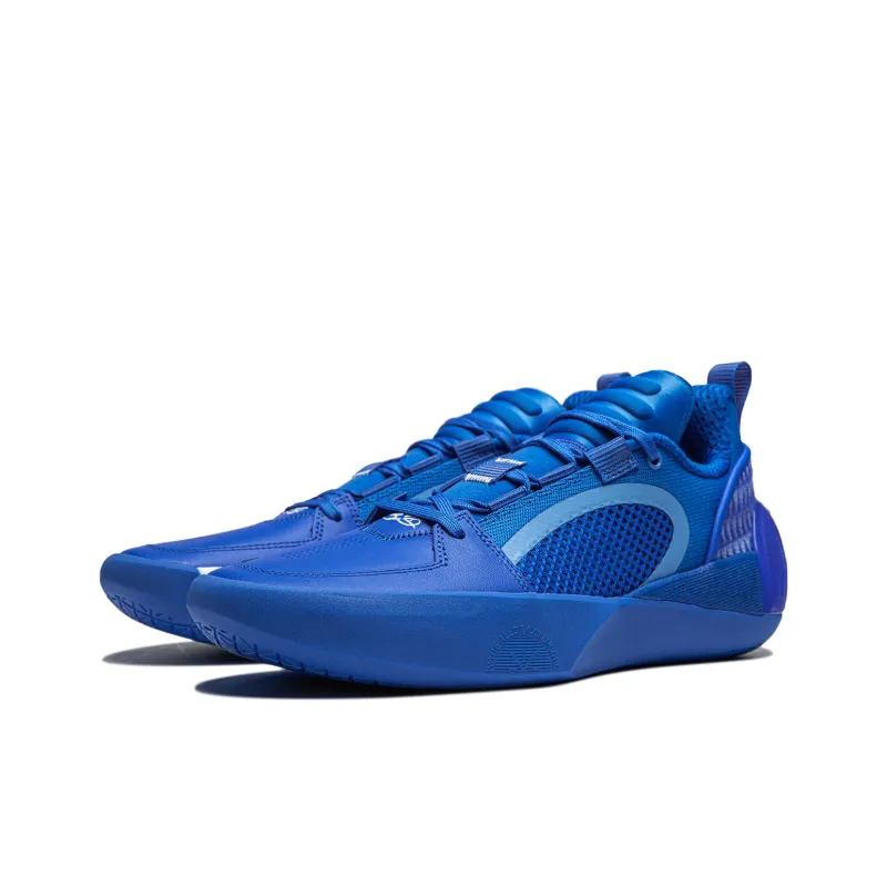 LINING All City 12 Encore Basketball Shoes Men Low Top Bright Blue-2