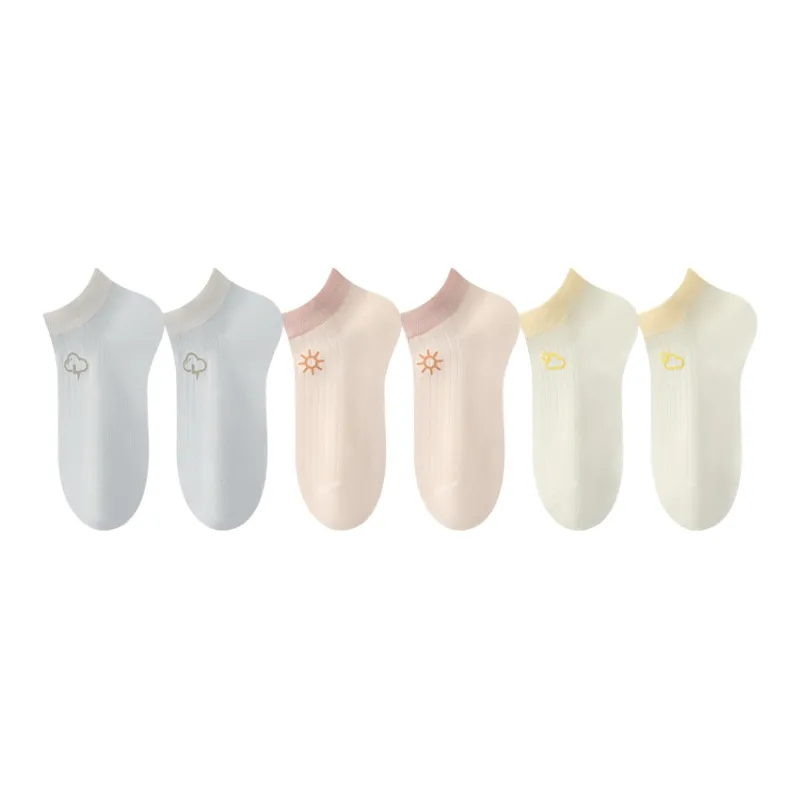 MIIOW Ankle Socks Women's 3 Pack-2