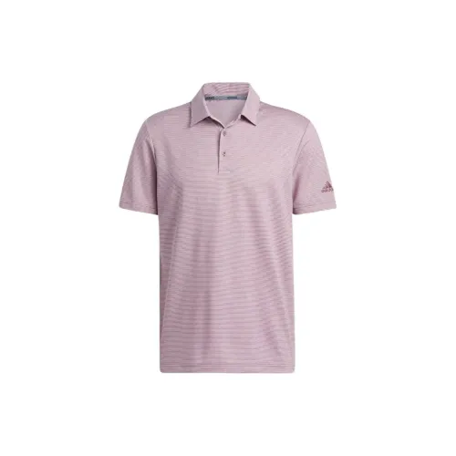 Adidas Polo Shirts Men Purple Lilac