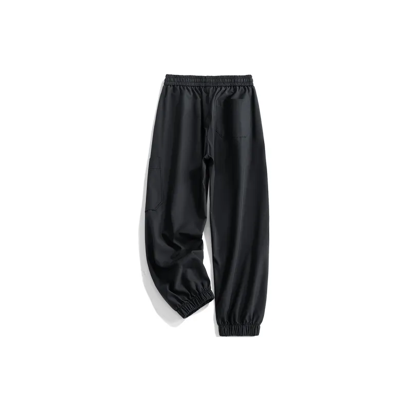 HCHUICHENG Casual Pants Unisex Caramel-1