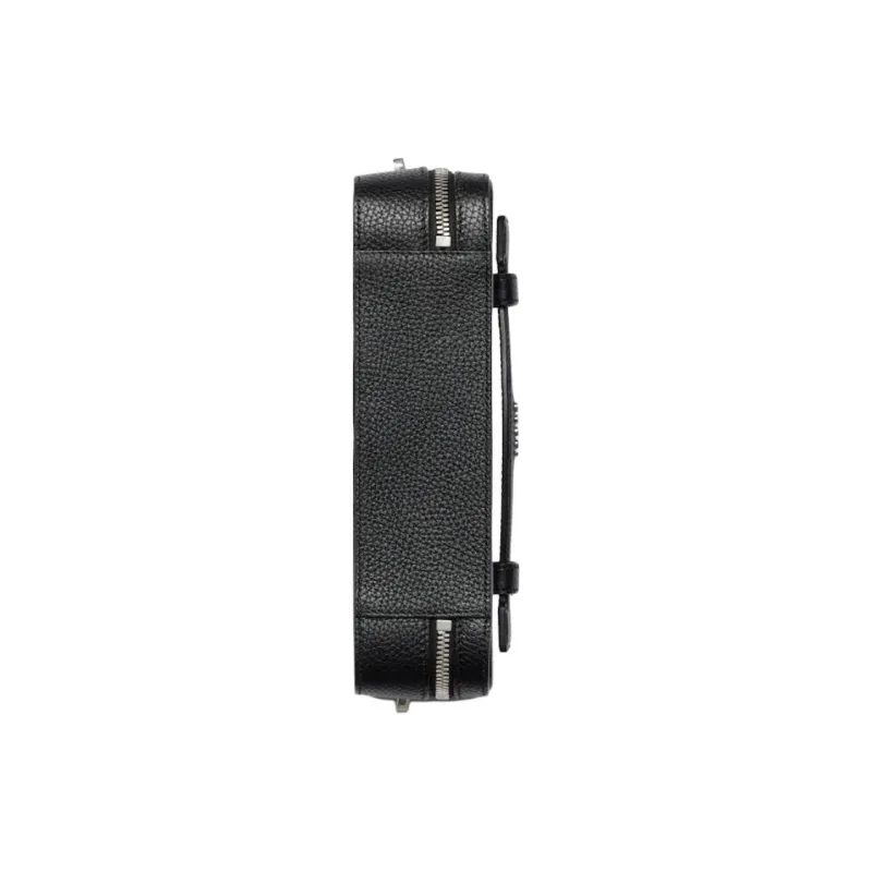 GUCCI Leather Clutches Crossbody Bag Shoulder Bag Mini Men's Black-4