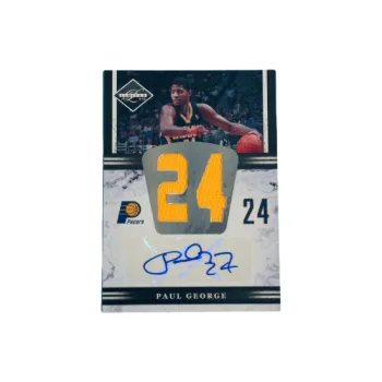 PANINI Paul George Signature 24 Jersey Cut Panini Remy Bell Pepper Hand-Signed Star Card Card Pass Sports Cards 1 Piece