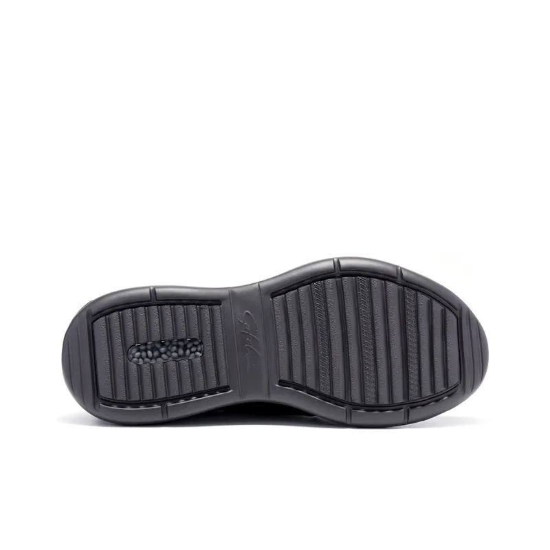 Satchi Wear resistant Lightweight Breathable And Non slip. Low Top Casual Shoes Men's Black-5