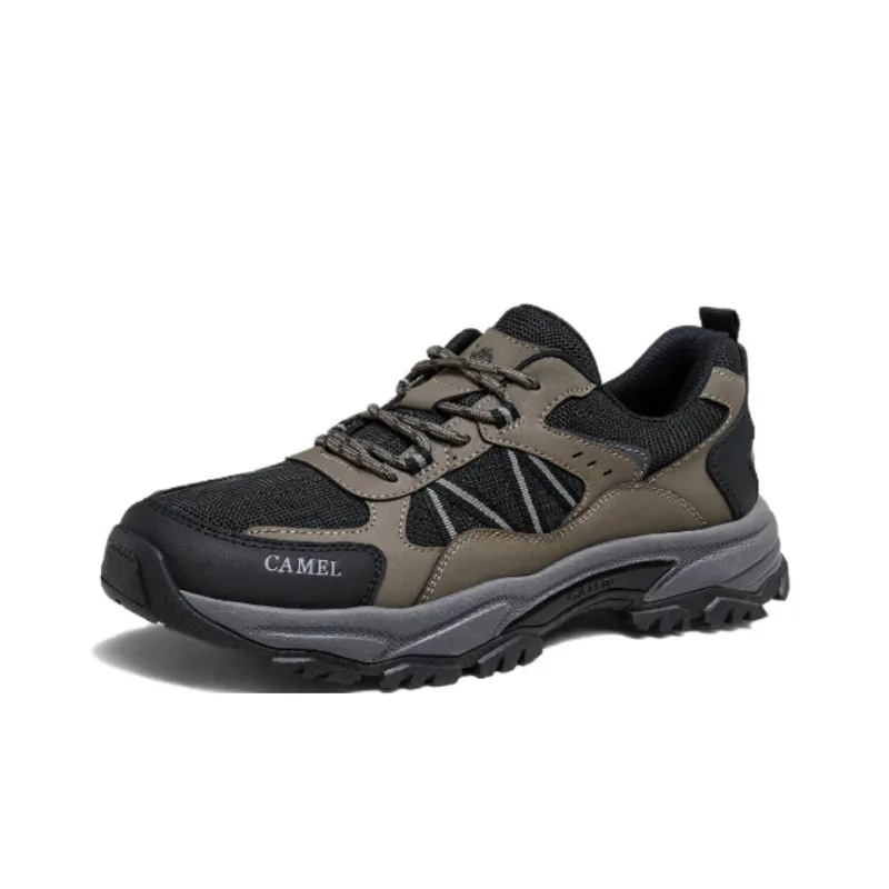 CAMEL Cushioning Wear-Resistant Low-Top Trekking Shoes Men's-5
