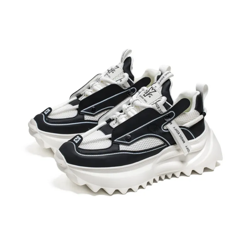Abango Chunky Sneakers Men Low Top-14