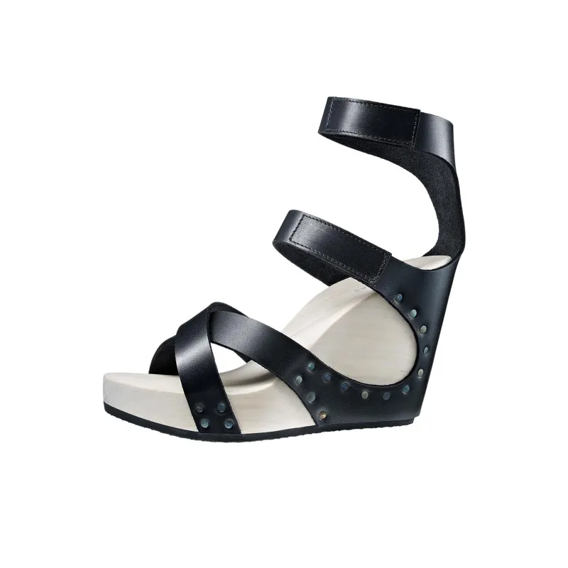 Trippen Fiction Strap Sandals Women's Black-0