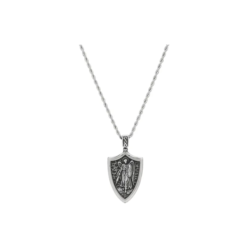 Cooraree Titanium Steel Necklaces Unisex-0