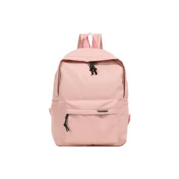 OURFUN Fabric Backpack Regular Unisex Ecru/Black/Orange Red/Violet/Yellow/Green/Blue/Pink