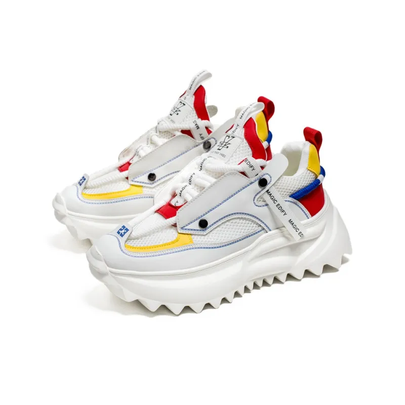 Abango Chunky Sneakers Men Low Top-2