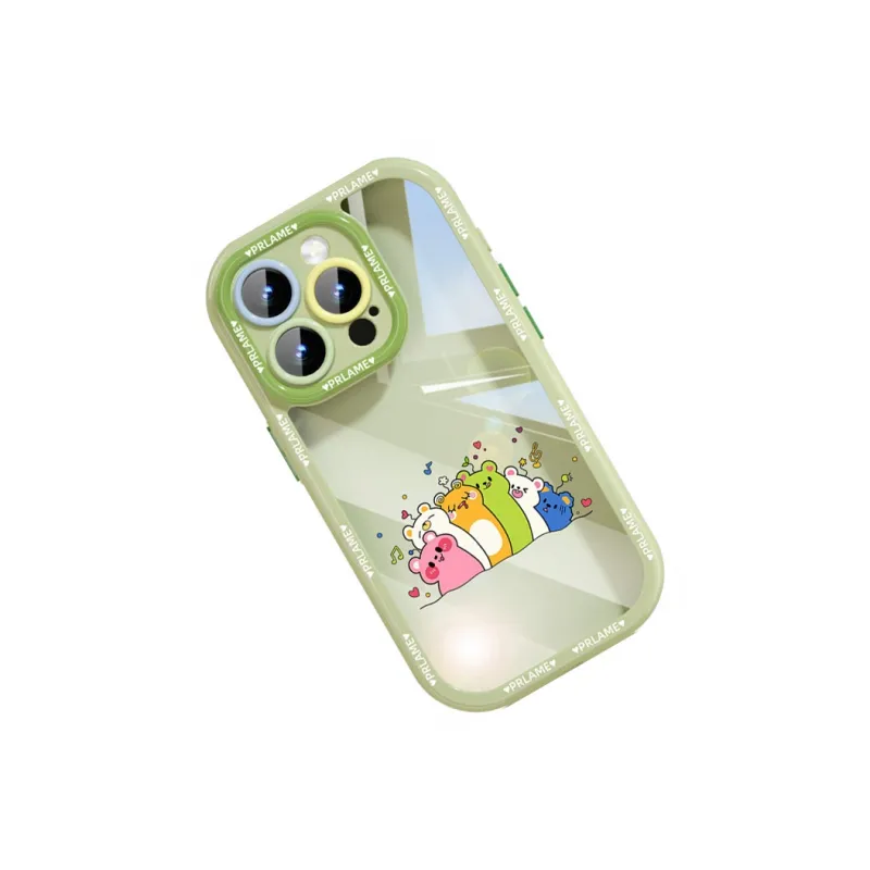 Sen Dog Acrylic Material Cute Transparent Creative Phone Cases Suitable For Apple 15Promax/Pro/Plus/14/13/12-4