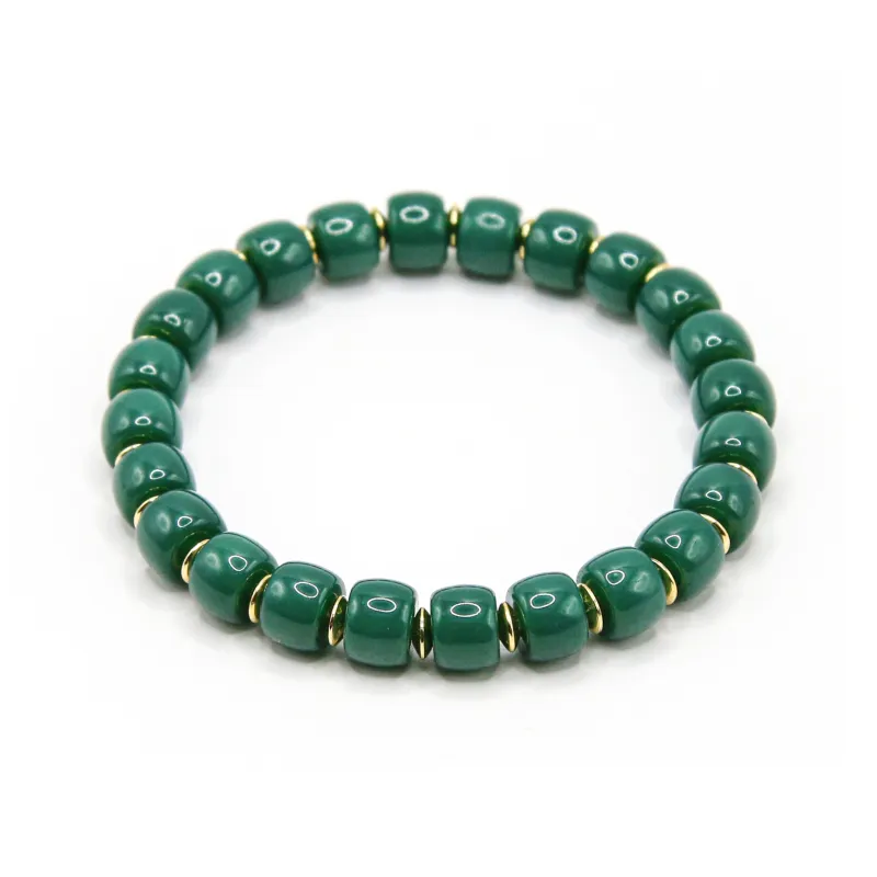 DRAGON LI Colored Glaze Bracelets Unisex-6