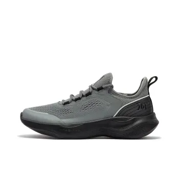 361° N40 Breathable Lightweight Low Top Casual Running Shoes Men's Gray Black
