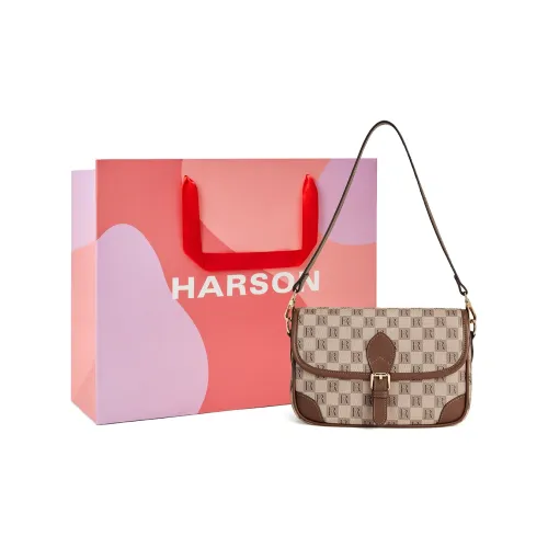 HARSON Crossbody Bags Coffee+Gift Bag