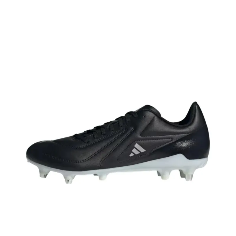 Adidas RS15 Cushioning Lightweight Rugby Shoes Unisex Black White Gray-0