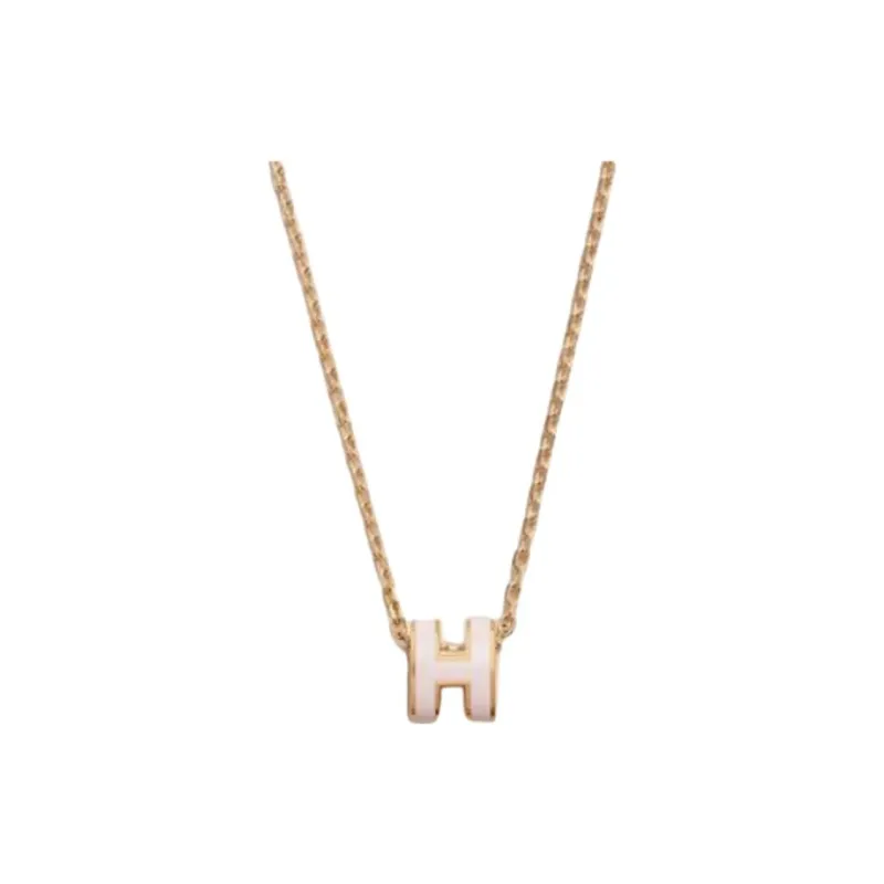HERMES Mini Pop H Pendant Gold tone-3