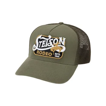 STETSON Polyester Cotton Baseball Caps Unisex Olive Green