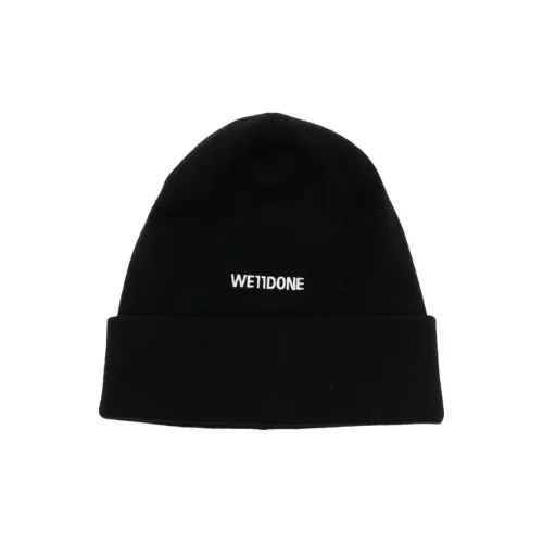 WE11DONE Logo-embroidered Wool Beanie