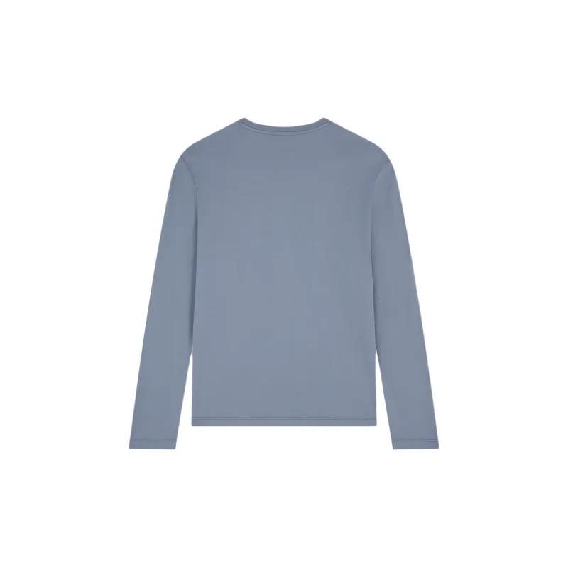 Maison Kitsune Fox Head Patch Long Sleeved T Shirt-1