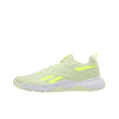 Reebok NFX Slip-Resistant Breathable Low-Top Training Shoes Women's Neon Green