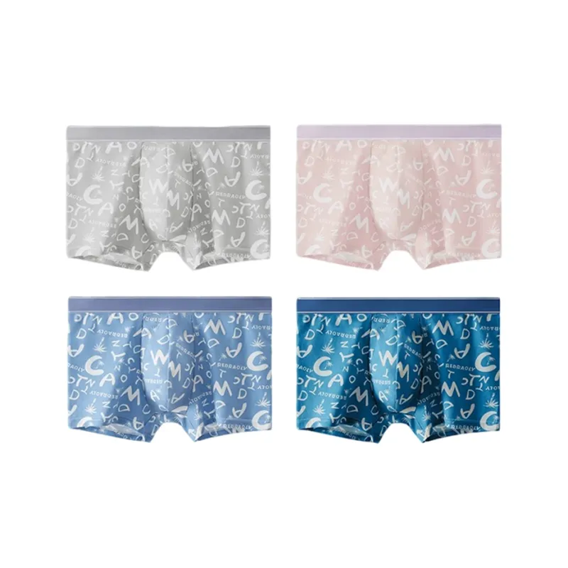 Disney 100% Cotton Boxer Briefs Men's 4 Pack Independent Packaging-0
