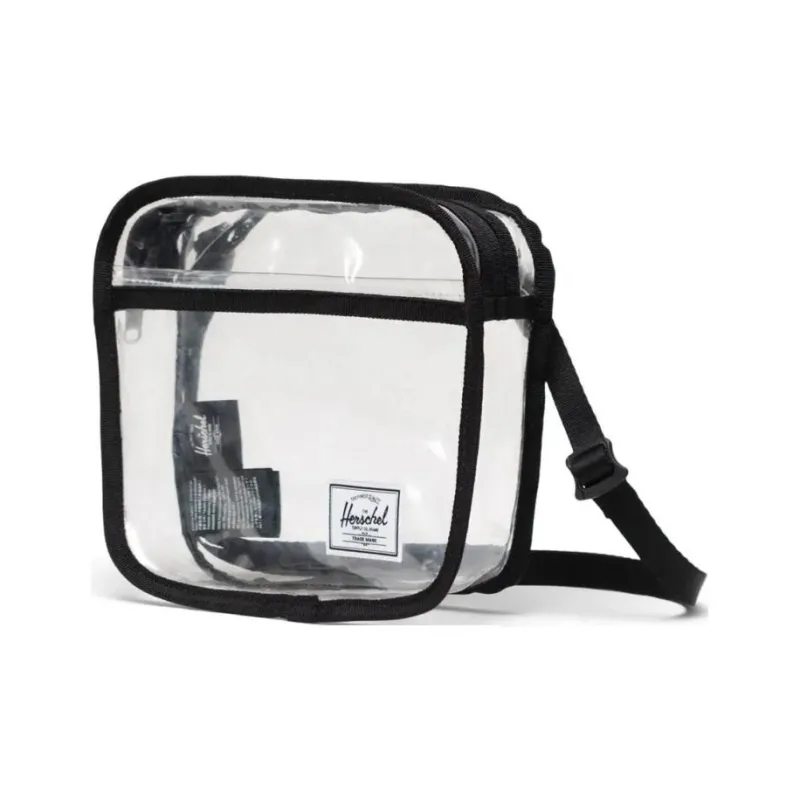 Herschel TPU Shoulder Bag Crossbody Bag Unisex Transparent & Black-1