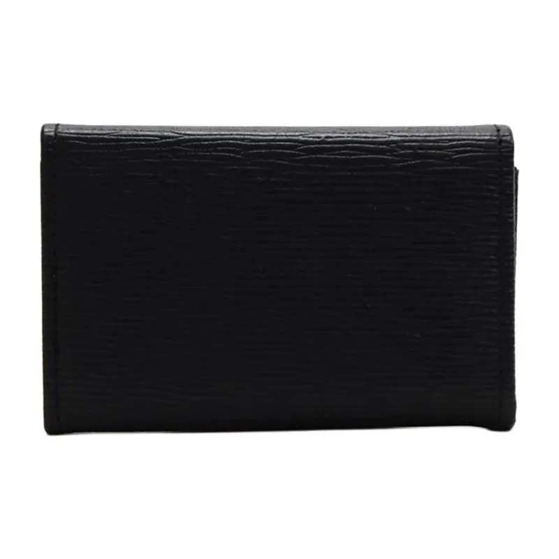 CALVIN KLEIN Leather Key Pouch Men's Black-2