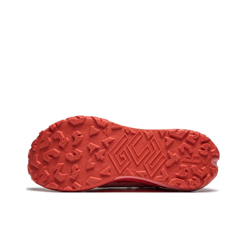 LINING Dilu Running Shoes Women's Low Top Red-6