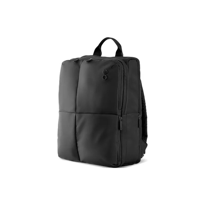 ECHOLAC Polyester Backpack Medium Size Unisex Orange/Black-6