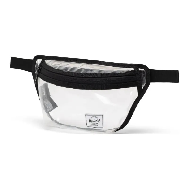 Herschel TPU Shoulder Bag Crossbody Bag Fanny Pack Women's Transparent & Black-1