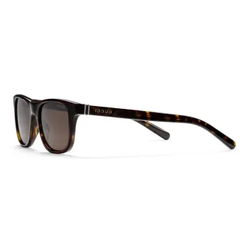 GUCCI Acetate Metal Square Sunglasses Men's Tortoiseshell
