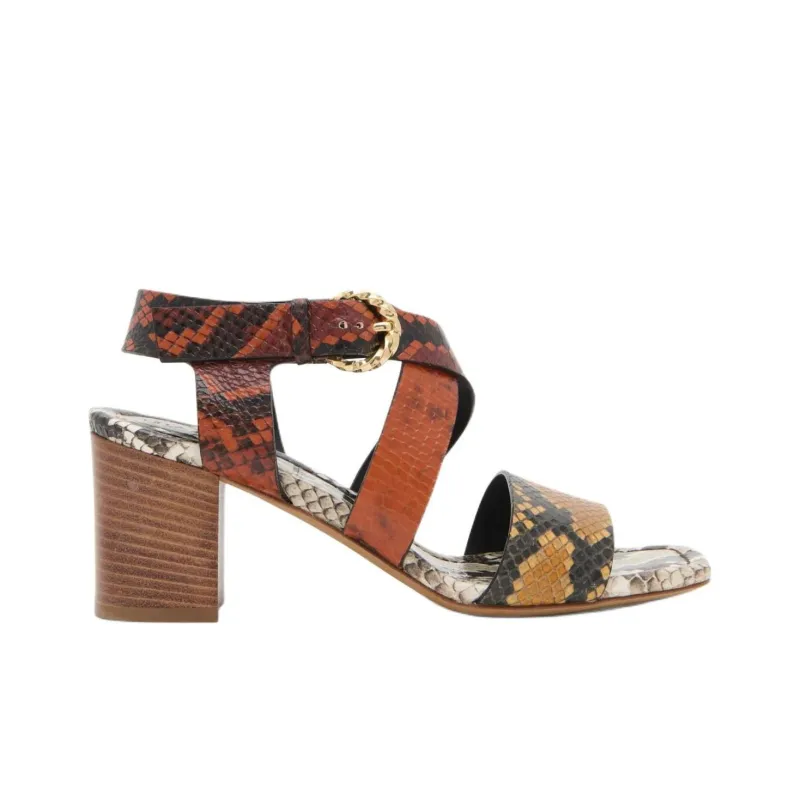 Ulla Johnson Ameline Strap Sandals Women's Brown-1