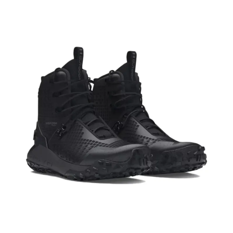 Under Armour HOVR Dawn Waterproof 2.0 Abrasion Resistant Crew Outdoor Boots Unisex Black-2