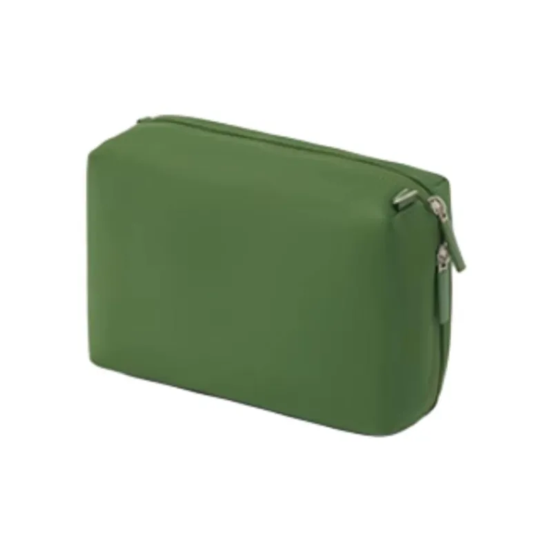 MUJI Polyurethane Bonded Synthetic Leather Storage Bag Small Size Unisex Multicolor-26