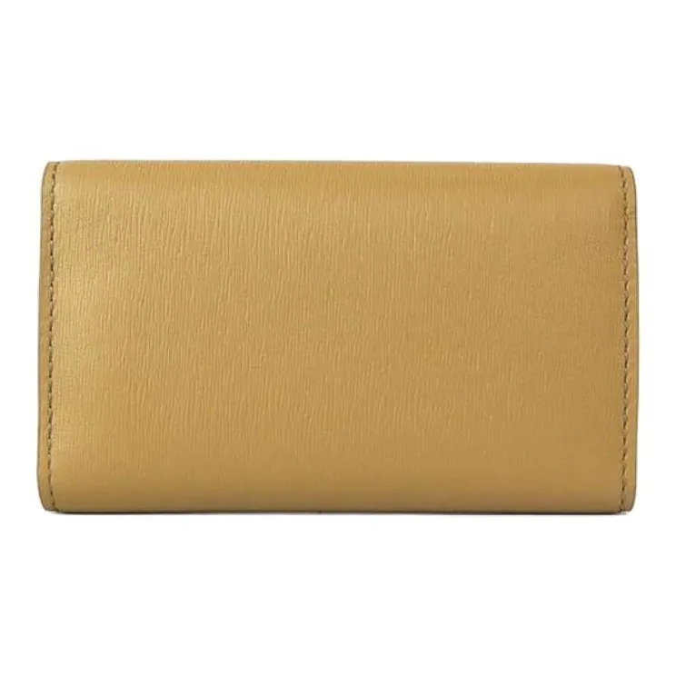 Paul Smith Cow Leather Wallet Key Pouch Men's Tawny-1
