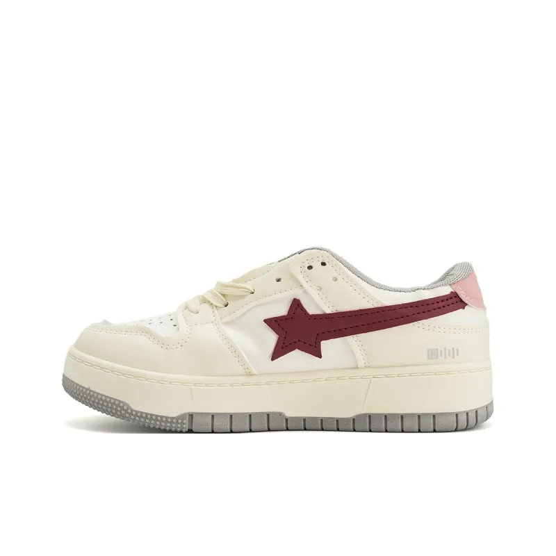 Circle Small Coverage Slip-Resistant Cushioning Wear-Resistant Balance Low-Top Skateboard Shoes Women's-8