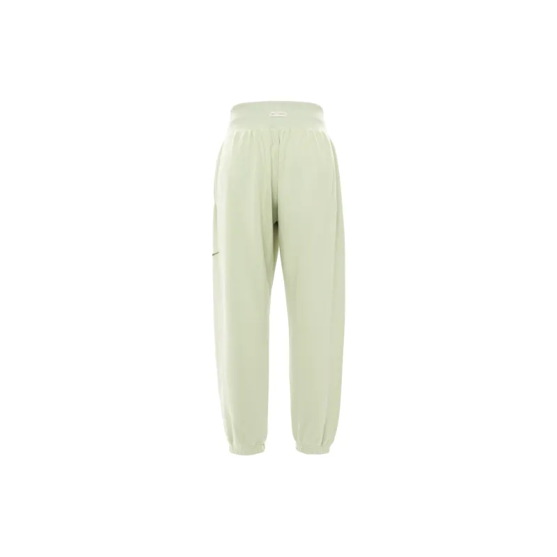 Nike Sportswear Phoenix Fleece Knitted Sports Pants Women's Light Olive Green-1