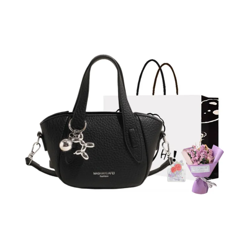 NX DOUGHNUT PU Shoulder Bag, Crossbody Bag, Handbag Regular Women's Ecru/Khaki/Black-33