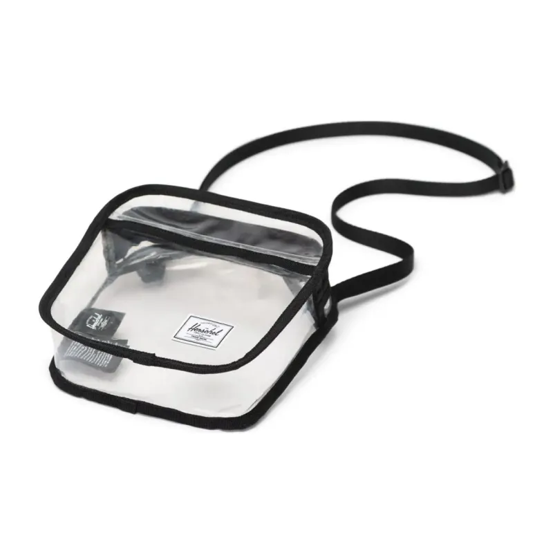 Herschel TPU Shoulder Bag Crossbody Bag Unisex Transparent & Black-2
