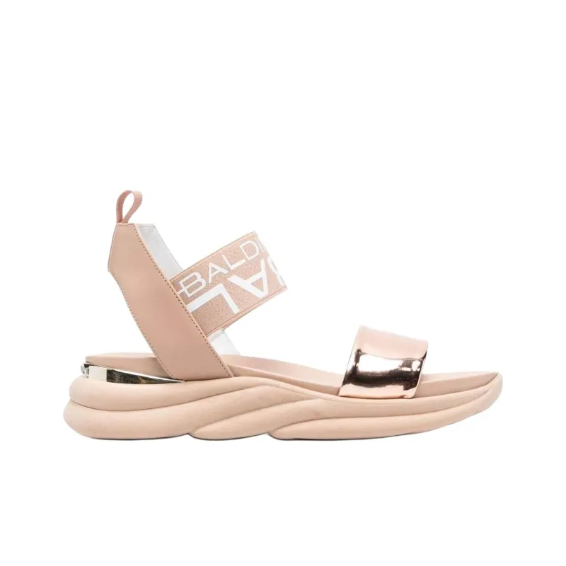 Baldinini Rose gold Strap Sandals Women's-1