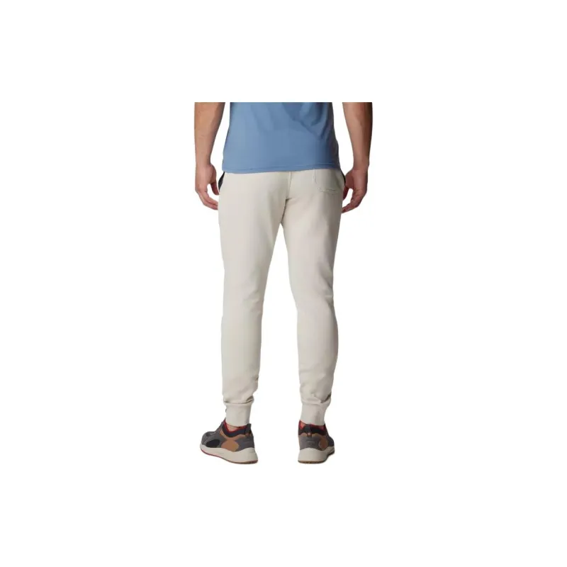 Columbia CSC Csc Logo Fleece Jogge Knitted Sports Pants Men's Ecru-1